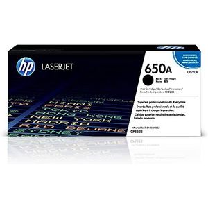 HP 650A Toner Cartridge Zwart, Standaard Capaciteit (CE270A) origineel van HP