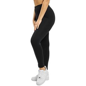 Urban Classics Dameslegging van jersey, verkrijgbaar in zwart, maten XS tot 5XL, zwart, L