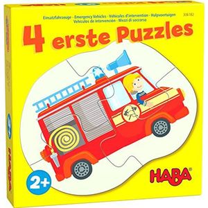 4 erste Puzzles - Einsatzfahrzeuge