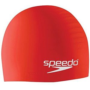 Speedo Unisex Siliconen badmutsen, Speedo Rood, One Size UK
