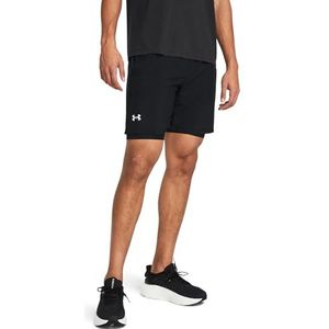 Under Armour UA Fly by 3'' Shorts, Zwart//Astro Roze/Reflecterend, XS, Zwart/Zwart/Reflecterend, M