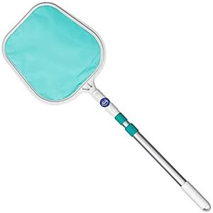 Gre 40031 Surface schepnet en telescopisch handvat, blauw, 95 x 29,5 x 3 cm