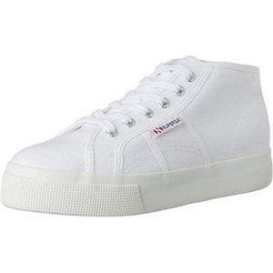 Superga Unisex 2578-cotu hoge sneakers, wit wit 901, 45 EU