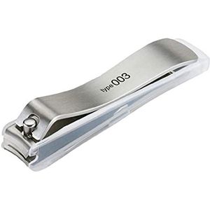 KAI KE-0127 - Nagelknipper - Mat Roestvrij Staal - 7 cm - Met Geïntegreerde Nagelvijl