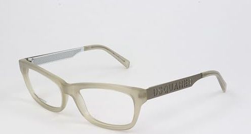 DSquared DQ5095 54021 Dsquared2 brilmontuur Dq5095 021 54 rechthoekig brilmontuur 51, transparant