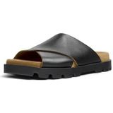 CAMPER - Brutus K201321 - Sandalen - Zwart - Bovenmateriaal: 100% Rundleer - Zool: 100% EVA