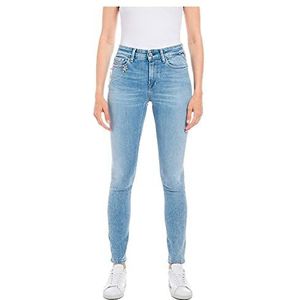 Replay Luzien Rose Label Jeans voor dames, 010, lichtblauw, 25W x 30L