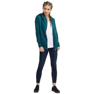 myMo Sweatjack dames 12301503, smaragdgroen, XS