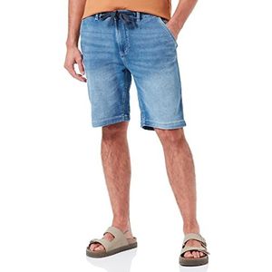 camel active Heren denim chino shorts, blauw, 34