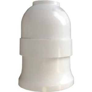 Versterkte lampfitting, wit, E27