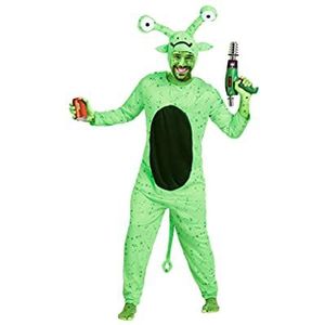 ATOSA 15677 Kostuum Alien Man M-L Groen-Carnaval, 50/52 (EU)