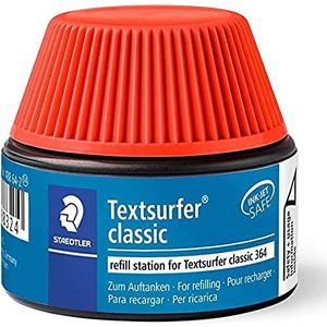 Staedtler 488 64 Textsurfer Classic markeerstiften, navulstation voor 364, 15-20 x navullen, rood