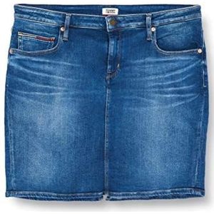 Tommy Jeans Klassieke spijkerrok voor dames Mnm, Blauw (Denim A), 28 (Manufacturer Size:NI28)