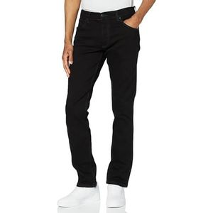 Wrangler Heren Greensboro Jeans, zwart (Black Valley 19a), 38 NL