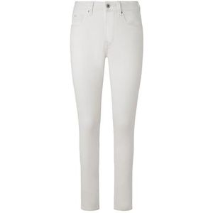 Pepe Jeans Dames Skinny Jeans Hw, wit (Denim-D76), 29W/30l, Wit (Denim-d76), 29W / 30L