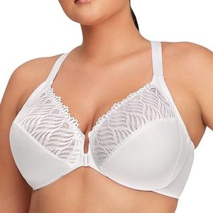 Glamorise Vrouwen Full Figuur Bras, Wit, 110J