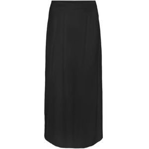 VERO MODA VMMENNY HW Enkelslit Rok WVN GA NOOS, zwart, XS