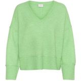 KAFFE - Damestrui - V-hals - Relaxed Pasvorm - Lange Mouwen - Spring Bouquet Melange