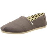TOMS Alpargata Loafer Flat voor dames van gerecycled katoen, Ash gerecycled katoenen canvas, 36 EU