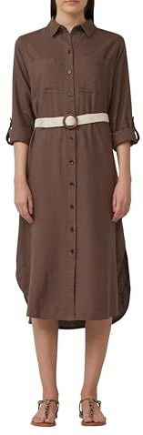 s.Oliver - Halflange Overhemdjurk - Linnenmix