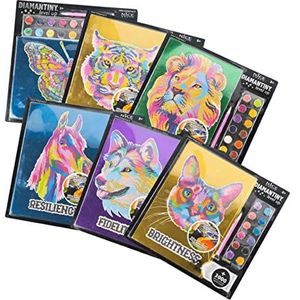 DIAMANTINY Level Up - Mooie Group Creative Art, Diamond Painting Kit Mozaïek, POP, gesorteerd in verrassing