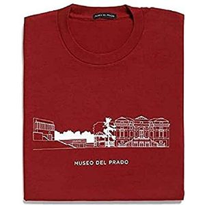 Museo de Prado trui, rood, uniseks, volwassenen