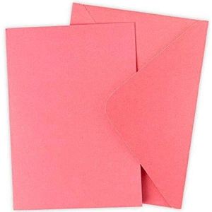Sizzix Surfacez Card & Envelope Pack, A6, Sleutelbloem, 10PK, 664824, Veelkleurig, One Size