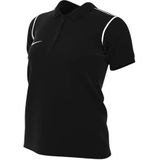 Nike - Park 20 Polo - Sportshirt - Zwart Wit - 100% Gerecycled Polyester