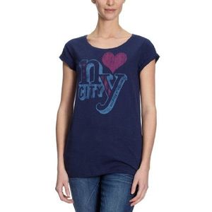 Hilfiger Denim T-shirts – T-shirt met korte mouwen, ronde hals, opdruk voor, voor dames - - 34