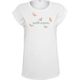 Mister Tee Dames Dames Self-Care Tee Wit XL T-Shirt, wit, XL