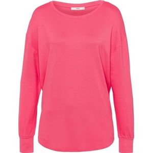 BRAX Caren-Cleanes Damesshirt met lange mouwen, lippenstift, 46