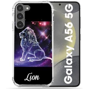 Cokitec Versterkte hoes voor Samsung Galaxy A56 5G sterrenbeeld 2 leeuw