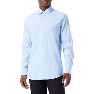 Seidensticker Heren 156790 Hemd, lichtblauw, 38