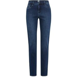Brax Style.Mary Thermo Denim Regular broek voor dames, 22 Clean Dark Blue, 26W / 32L