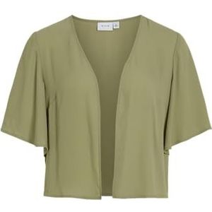 Vila Dames Vielke 2/4 Short Bolero/Dc, sage, 34