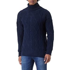 LTB Jeans Heren Midiki Pullover, Navy 301, XL