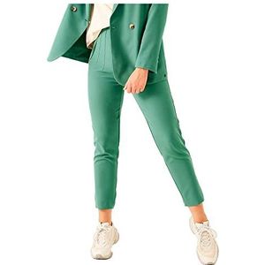 Garcia Damesbroek Non Denim Broek, Deep Sea, M, deep sea, M