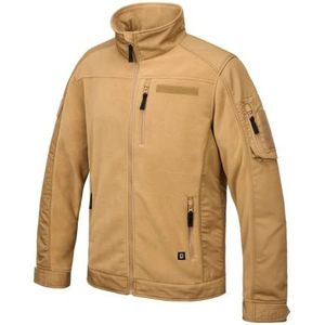 Brandit Fleecejack, ripstop bondsweer, tactische fleece jas, outdoor, army, camel, 3XL