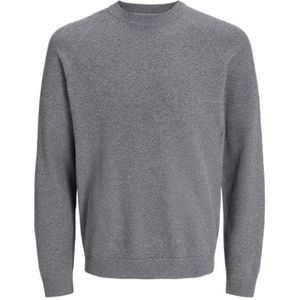 Jack & Jones JCOMAZER Knit Crew Neck, lichtgrijs gem., M