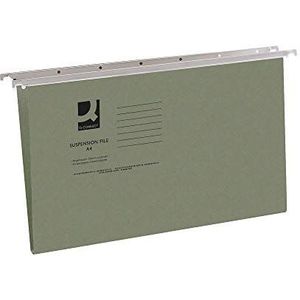 Q-Connect KF21001 hangmap met ruiters folio-formaat 50 stuks