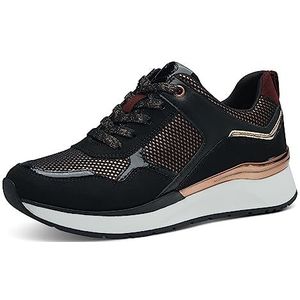 MARCO TOZZI dames 2-23725-41 Sneaker, Black Comb, 39 EU