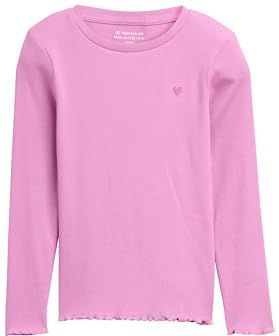 TOM TAILOR - Shirt - Lichtroze - Lange Mouw