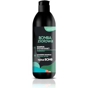 Joanna - Herbal Bomb Cleansing Shampoo - Dieptereinigende Shampoo - 500 ml - Voor Vet Haar