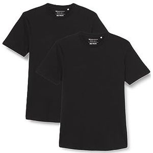 TOM TAILOR-denim Denim heren 2-pack T-shirt met ronde hals van katoen