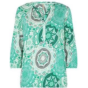 SOYACONCEPT Women's SC-Felicity AOP 418 damesblouse, groen, small, groen, S
