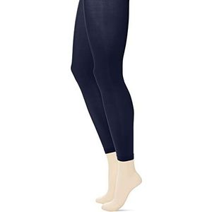 KUNERT Velvet 40, semi-ondoorzichtige panty, met zachte platte naad, zwarte damespanty, elegant, mat, 40 den