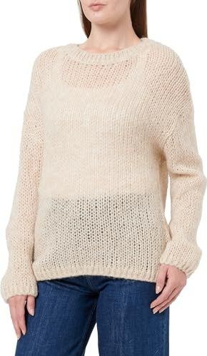 HUGO - Trui - Beige - Gebreide Truien