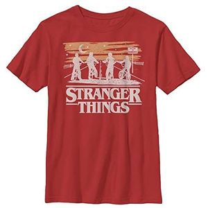 Netflix Jank Drawing T-shirt voor kinderen, rood, maat M, rood, One size