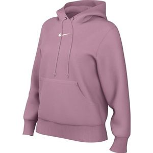 Nike Phnx Flc Std Sweatshirt met capuchon voor dames Elemental Pink/Sail M