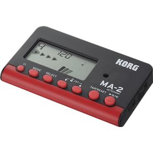 Korg MA-2 LCD Pocket Digital Metronome in Black/Red